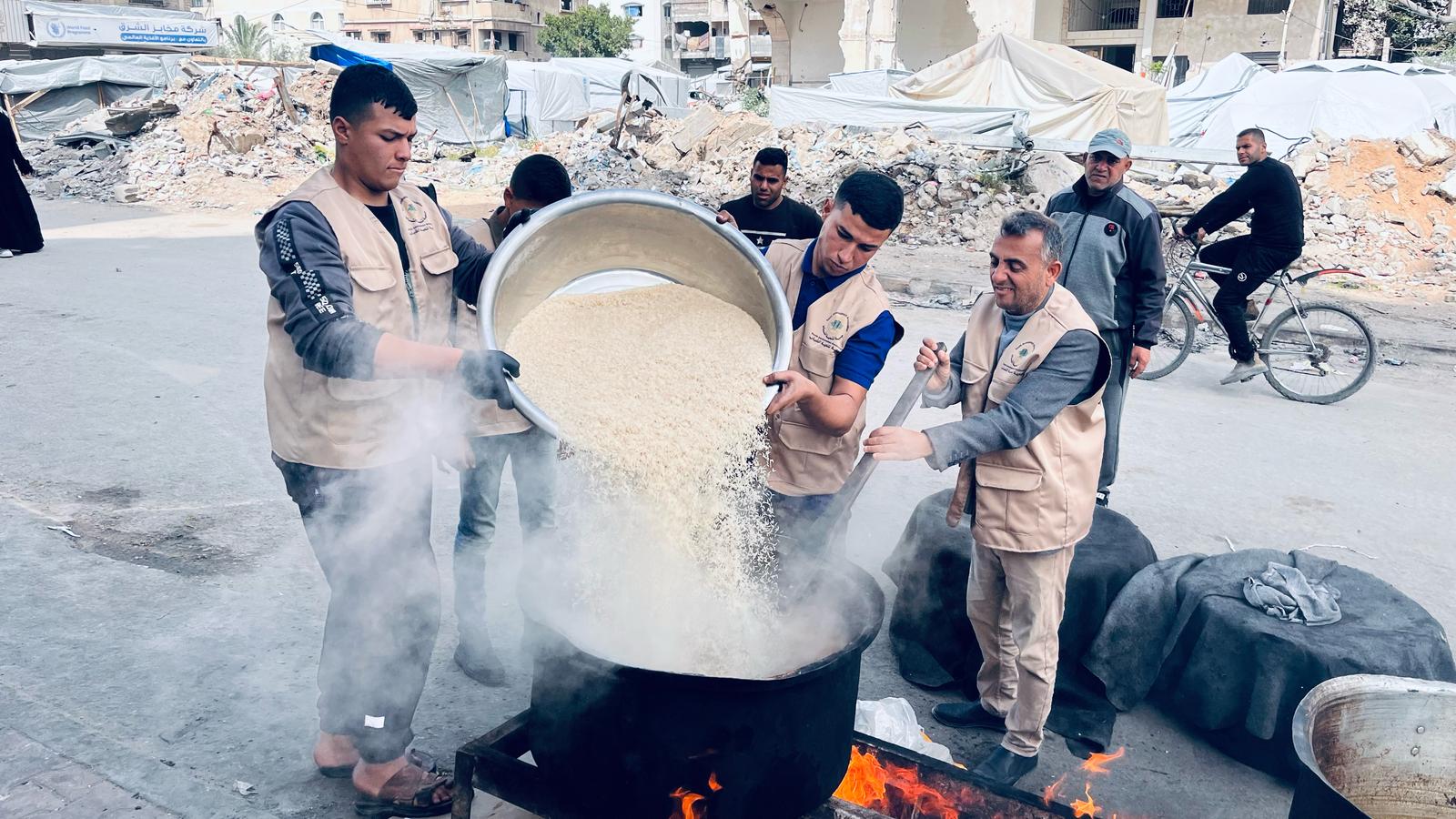 جمعية تنمية_الشباب تواصل اسنادها لسكان الشمال في قطاع غزة