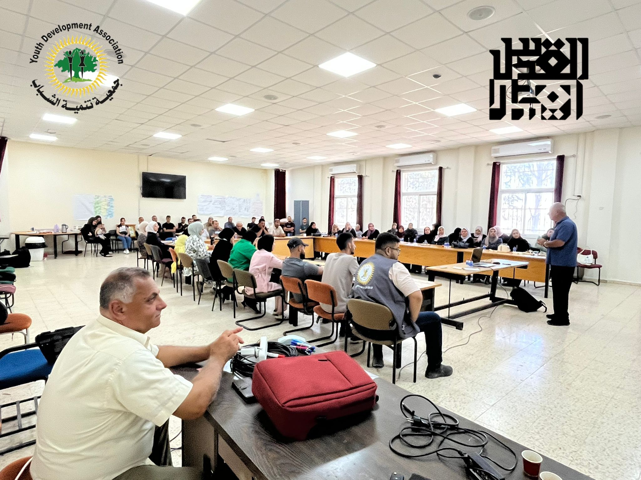 جمعية تنمية الشباب وضمن سلسلة التدريبات التخصصية تنهي اليوم من تنفيذ دورة تدريبية في محافظة جنين “ حول الممارسات السليمة في الزراعة والعناية بها “